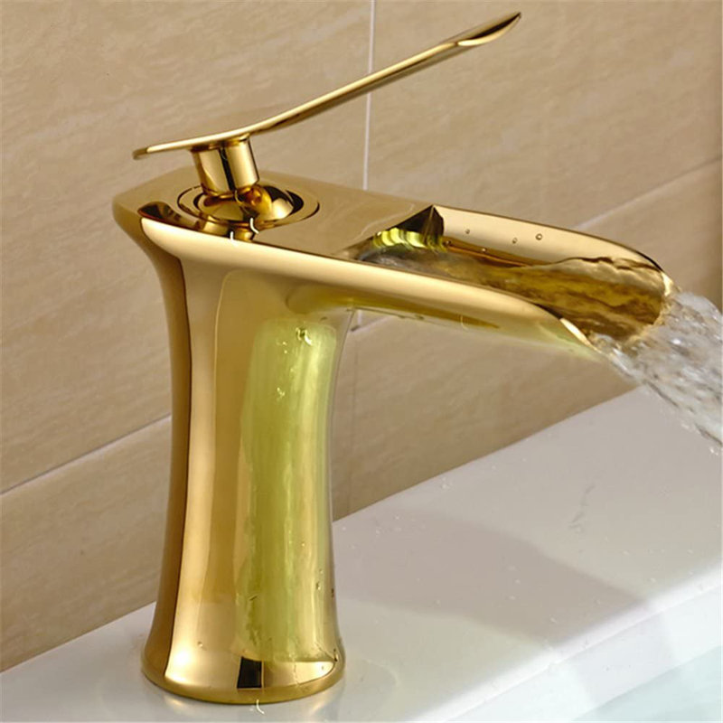 Wovier Single Hole Faucet Singlehandle Bathroom Faucet Wayfair